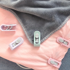 Kẹp khóa cố định chăn ga nệm trải giường chống trượt, Gài chăn ga gối nệm chống đá cho bé L0432