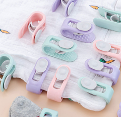 Kẹp khóa cố định chăn ga nệm trải giường chống trượt, Gài chăn ga gối nệm chống đá cho bé L0432