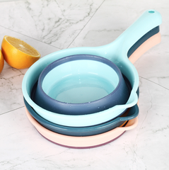 Ca Múc Nước Gấp Gọn Nhựa Dẻo Đa Năng Có Tay Cầm, Ca Đong Nước Dày Dặn Dùng Nhà Bếp Tưới Cây Rửa Rau L0433