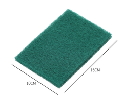 Sét 5 Miếng bọt biển nhám Xanh cọ rửa chén bát xoong nồi lau dầu chống dính vệ sinh cọ rửa đa năng L0453