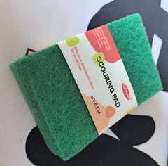 Sét 5 Miếng bọt biển nhám Xanh cọ rửa chén bát xoong nồi lau dầu chống dính vệ sinh cọ rửa đa năng L0453