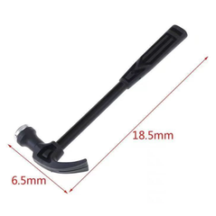 Búa nhổ đóng đinh mini búa nhỏ cán nhựa đầu thép đóng đinh, búa dụng cụ giảng dạy học sinh L0511