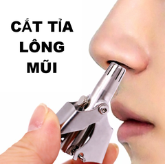 Dụng cụ cắt tỉa lông mũi cầm tay cao cấp tỉa vệ sinh lông mũI sạch sẽL0521