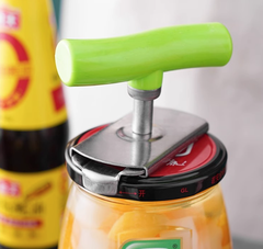 Dụng cụ mở hộp bằng thép không gỉ mở nắp chai nhà bếp, dụng cụ đóng mở nắp vừa các loại hộp L0522