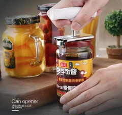 Dụng cụ mở hộp bằng thép không gỉ mở nắp chai nhà bếp, dụng cụ đóng mở nắp vừa các loại hộp L0522