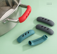 Bọc Tay cầm Nồi Chào silicon chống nóng bỏng, tay cầm chảo rán cầm nắp nồi chịu nhiệt độ cao L0524