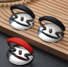 Tay cầm nắp nồi bằng thép không gỉ chống bỏng bằng nhựa dẻo chắc chắn chịu nhiệt độ cao L0531