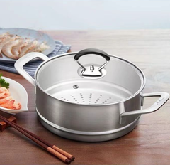 Tay cầm nắp nồi bằng thép không gỉ chống bỏng bằng nhựa dẻo chắc chắn chịu nhiệt độ cao L0531