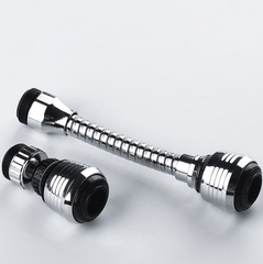 Vòi nước tăng áp xoay 360 độ kim loại, vòi sen phun áp lực mở rộng, bộ lọc tiết kiệm nước L0542/L0543