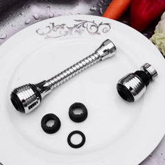 Vòi nước tăng áp xoay 360 độ kim loại, vòi sen phun áp lực mở rộng, bộ lọc tiết kiệm nước L0542/L0543