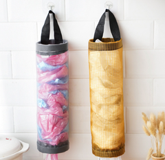 Túi đựng Bịch Nylon cũ đựng vật dụng treo tường túi đựng đồ kéo ra tiện lợi treo cửa bếp L0551