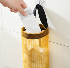 Túi đựng Bịch Nylon cũ đựng vật dụng treo tường túi đựng đồ kéo ra tiện lợi treo cửa bếp L0551
