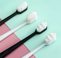 Bàn chải đánh răng Nano mềm kiểu Nhật cho trẻ em người già bàn chải mềm cho phụ nữ mang thai L0553