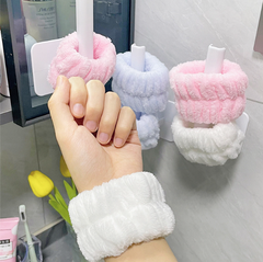 Sét 1 Đôi Vòng đeo tay chống thấm nước rửa mặt chống ướt cổ áo sàn nhà, ống tay chống ẩm thấm mồ hôi (2 Cái) L0612