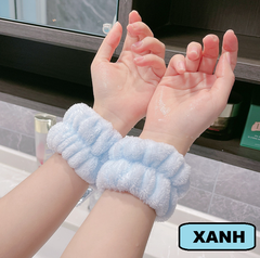 Sét 1 Đôi Vòng đeo tay chống thấm nước rửa mặt chống ướt cổ áo sàn nhà, ống tay chống ẩm thấm mồ hôi (2 Cái) L0612