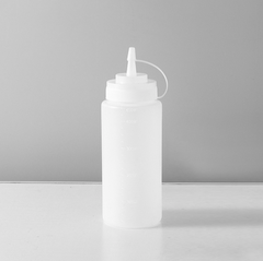 Bình nhựa đựng nước sốt bóp chai nhựa đựng sốt salad chai gia vị tương ớt tương cà bóp miệng nhọn L0631