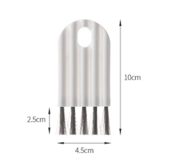 Chổi vệ sinh nắp cốc đa năng, dụng cụ vệ sinh góc rãnh cốc khe hở vệ sinh bàn phím đồ điện tử L0642