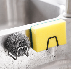 Giá để miếng rửa chén bát khăn lau bằng thép giá để đồ không cần khoan đục lỗ L0653