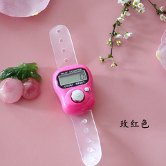 Máy đếm đeo ngón tay mini máy đếm điện tử kiểm kho máy đếm niệm Phật L0713