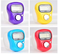 Máy đếm đeo ngón tay mini máy đếm điện tử kiểm kho máy đếm niệm Phật L0713