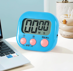 Đồng hồ bấm giờ đếm ngược nhà bếp đồng hồ bấm giờ điện tử báo thời gian canh món ăn L0732