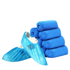 Sét 10 bao bọc giày trong nhà chống trượt dùng một lần vải không dệt chống bẩn phù hợp với mọi loại giày dép L0932