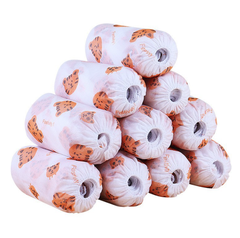 Sét 10 bao bọc giày họa tiết hoa văn chống trượt trong nhà dùng một lần vải không dệt chống bẩn L0933