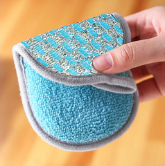 Miếng vải rửa chén bát hai mặt, miếng nhấc nồi đa năng, miếng cọ rửa khử trùng bàn chải nồi A0632