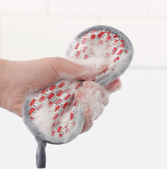 Miếng vải rửa chén bát hai mặt, miếng nhấc nồi đa năng, miếng cọ rửa khử trùng bàn chải nồi A0632