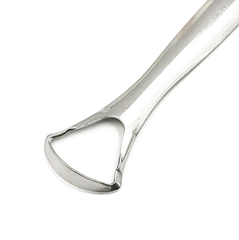 Dụng cụ cạo lưỡi inox, bàn chải vệ sinh lưỡi sạch sẽ loại bỏ vi khuẩn tránh hôi miệng A1116
