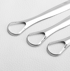 Dụng cụ cạo lưỡi inox, bàn chải vệ sinh lưỡi sạch sẽ loại bỏ vi khuẩn tránh hôi miệng A1116