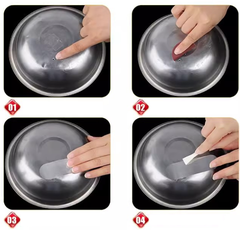 Miếng dán vá xoong nồi chậu inox chịu nhiệt độ cao miếng dán bạc sửa chữa đáy nồi bị lủng lỗ A1118