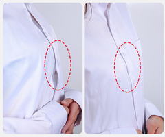 Bịch 36 Miếng dán chống lộ ngực miếng dán chống rò rỉ ở ngực và cổ, miếng dán hai mặt dán dây đeo vai A1125