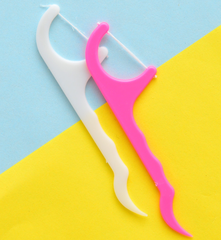 Bịch 25 que tăm chỉ nha khoa dùng một lần vệ sinh răng miệng làm sạch kẽ răng que tăm xỉa răng A1142