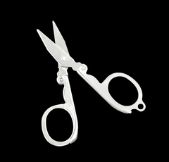 Kéo gấp inox kéo nhỏ du lịch kéo cắt móng tay câu cá kéo cắt dây gấp mini cầm tay A1156