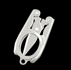 Kéo gấp inox kéo nhỏ du lịch kéo cắt móng tay câu cá kéo cắt dây gấp mini cầm tay A1156