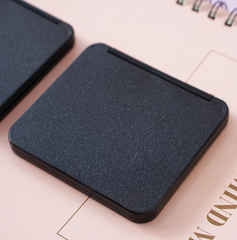 Gương vuông trang điểm mini cầm tay, gương trang điểm công chúa cầm tay có thể gập lại A1213