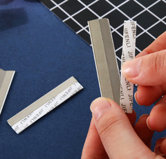 Hộp 10 lưỡi dao cạo lông mày lưỡi cắt tỉa lông mày dành cho nữ trang điểm cá nhân A1215