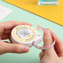 Thước dây đo sức khỏe BMI thước dây cầm tay đo vòng eo mini hình giọt nước A1237