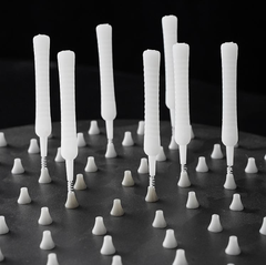 Bịch 10 Cây Chổi vệ sinh lỗ thoát nước vòi sen chổi thông tắc các tia nước vòi tắm mini A1242