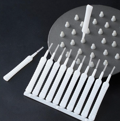 Bịch 10 Cây Chổi vệ sinh lỗ thoát nước vòi sen chổi thông tắc các tia nước vòi tắm mini A1242