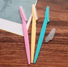 Bộ 3 dao cạo lông mày tay cầm thẳng an toàn chống trầy xước A1245