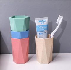 cốc nhựa kim cương đánh răng, cốc nhựa đựng bàn chải đánh răng A1651