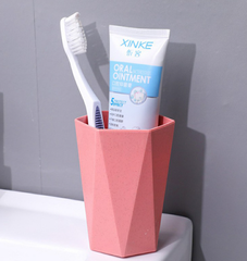 cốc nhựa kim cương đánh răng, cốc nhựa đựng bàn chải đánh răng A1651