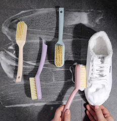 Bàn chải giày lông mềm cán dài bàn chải phòng tắm chà rửa giặt quần áo vệ sinh đa năng A1653