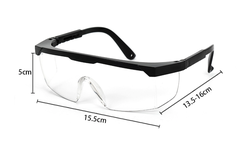Kính bảo hộ lao động chống bụi chống gió và cát côn trùng, Kính chống sương mù chống bắn nước cho nam và nữ A1722