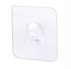 Móc dán treo tường trong suốt treo quần áo vật dụng, móc dán tường không đục lỗ cho cửa nhà bếp phòng tắm A1723