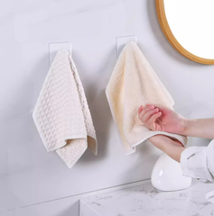 Móc dán treo tường trong suốt treo quần áo vật dụng, móc dán tường không đục lỗ cho cửa nhà bếp phòng tắm A1723