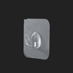 Móc dán treo tường trong suốt treo quần áo vật dụng, móc dán tường không đục lỗ cho cửa nhà bếp phòng tắm A1723