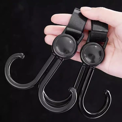 Móc treo xe đạp xe máy xe đẩy em bé xoay 360 độ đa năng, móc treo xe đạp móc treo xe điện đa năng A1754